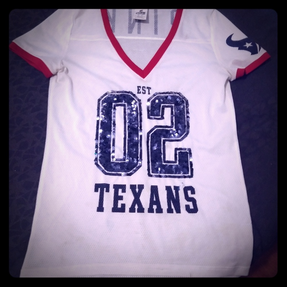 Victoria secret Houston Texans jersey top